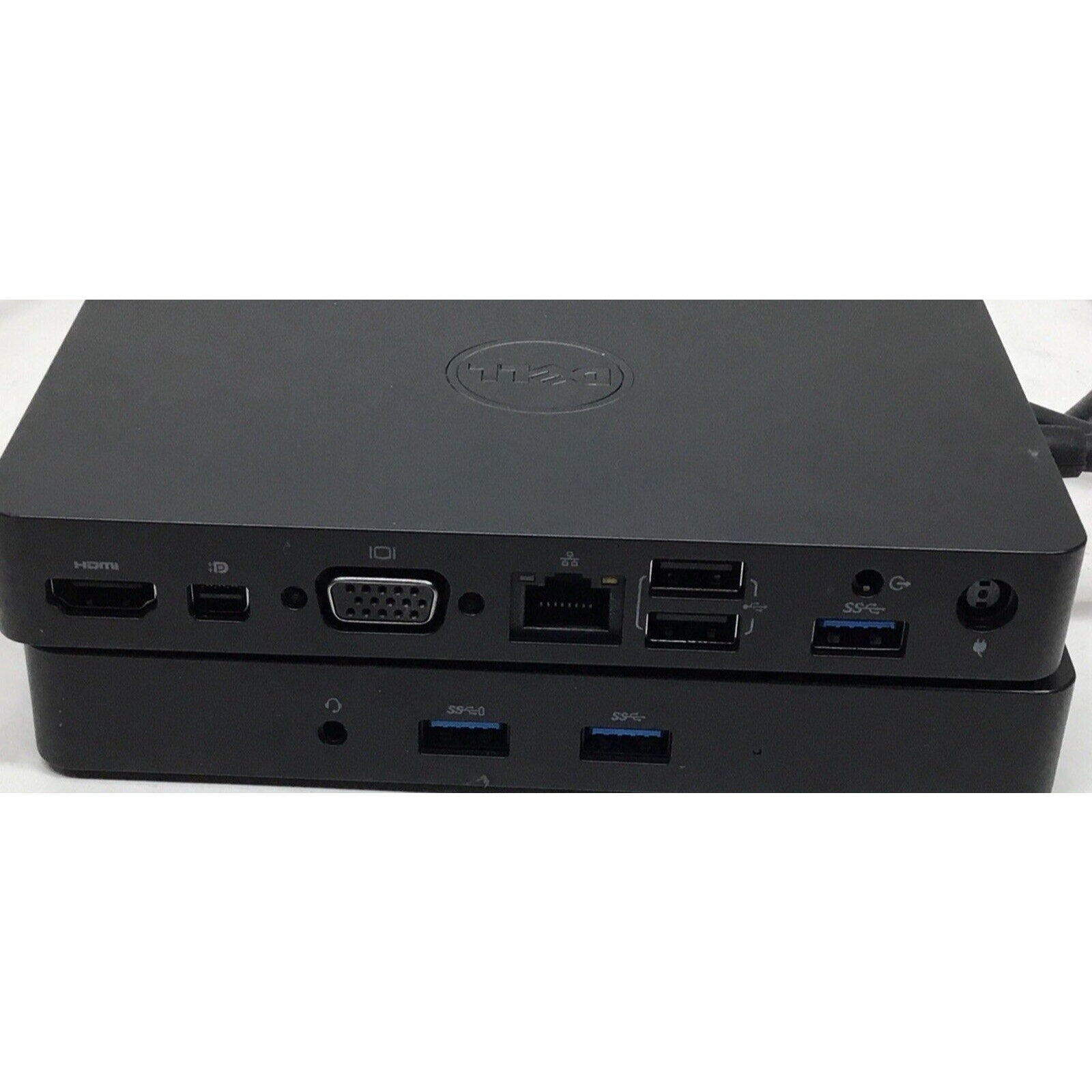 Lot of2 Dell k17a Docking Station 130W AC Adapter Mini DP to HDMI + Adapters