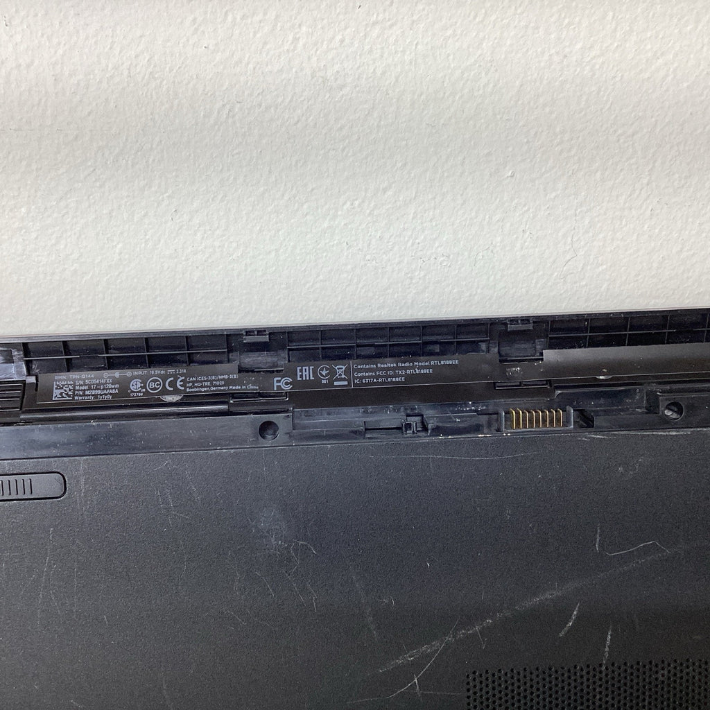 HP Notebook 17-p120wm 17.3" Laptop Intel Core i5 Missing Parts Read - For Parts