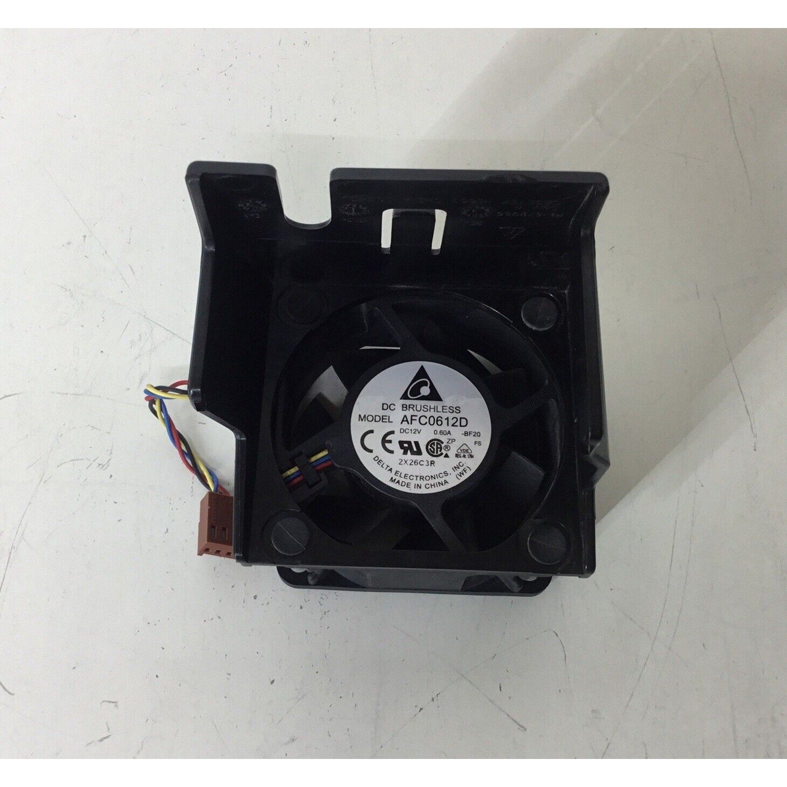 Delta Electronics AFC0612D Fan & Shroud P1-672366 12V 0.60A