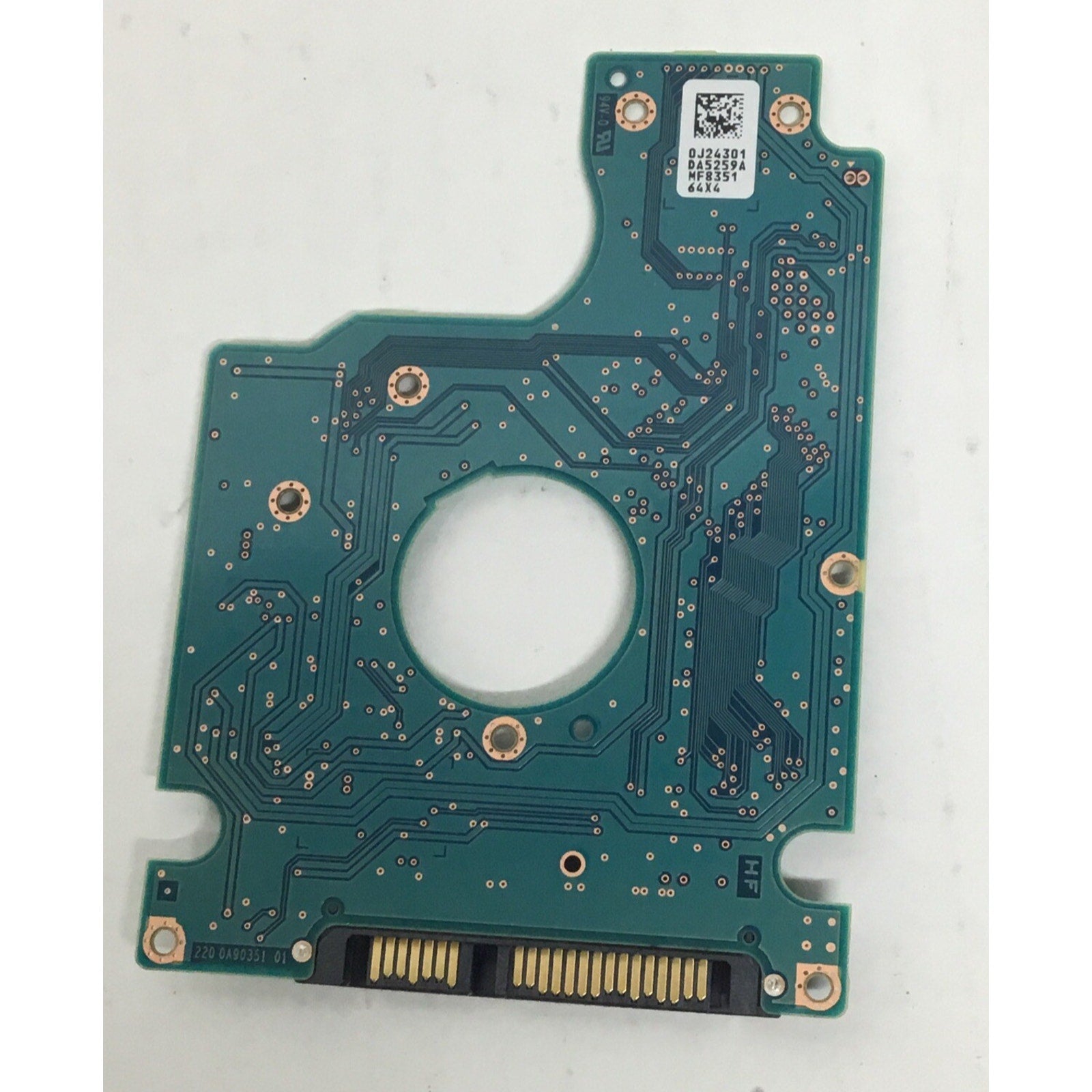PCB Only 500GB Hitachi HTS545050A7E680 Slim 2.5 SATA 3Gb/s 5400rpm HDD