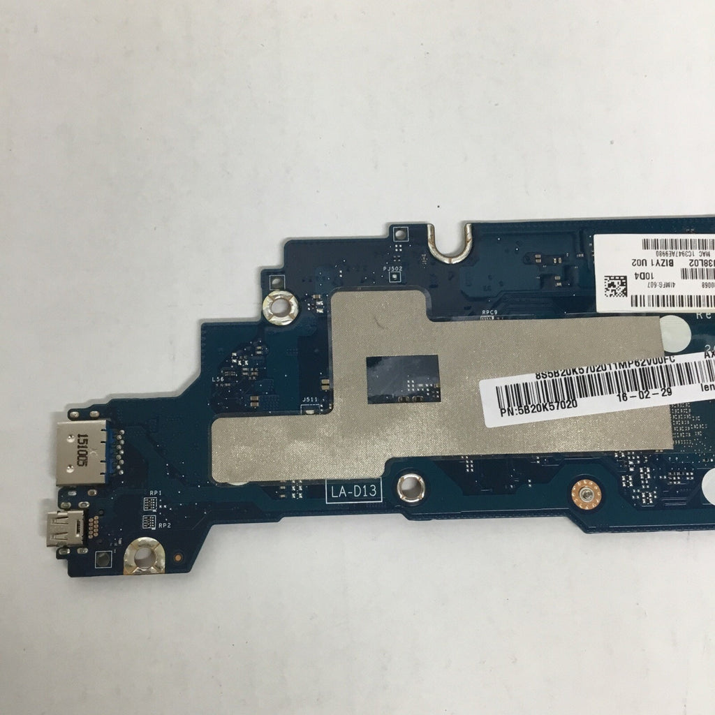 FOR PARTS Lenovo Yoga Laptop Intel m3 6Y30 Socket BGA1515 DDR3 SDRAM Motherboard