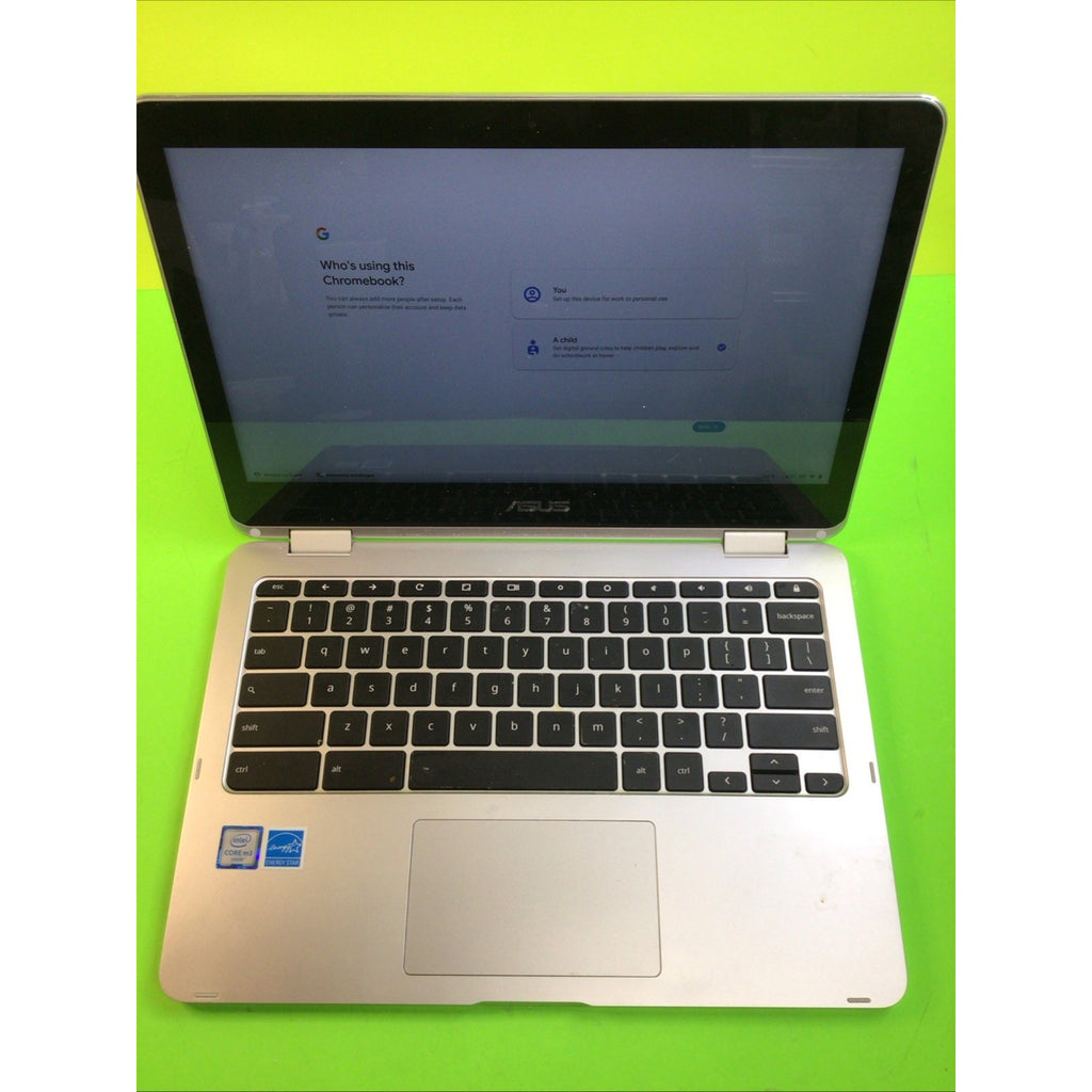 ASUS CHROMEBOOK FLIP C302C INTEL CORE M3 PROCESSOR, 4GB RAM, 64GB HDD TOUCH