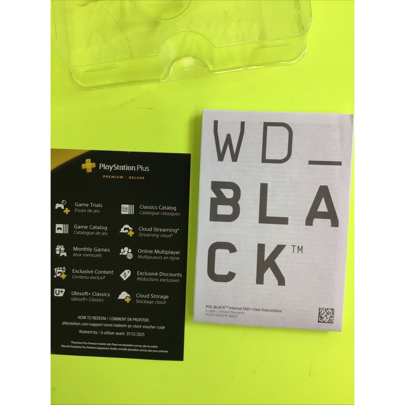 BOX ONLY for WD Black SN850P