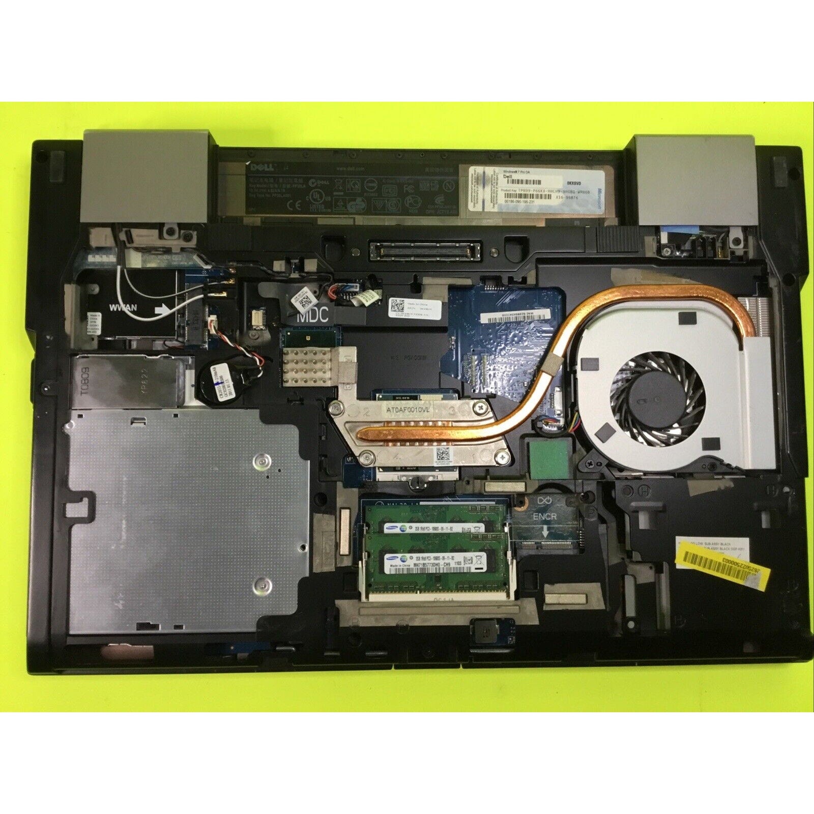Dell Latitude E6510 Laptop FOR PARTS or REPAIR
