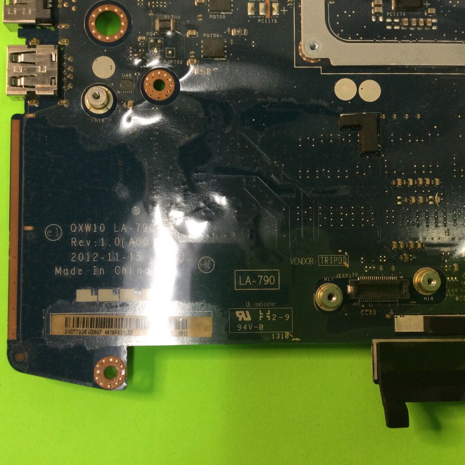 Dell Latitude E5530 Motherboard QXW10 NV05 QXW10 LA-7902P