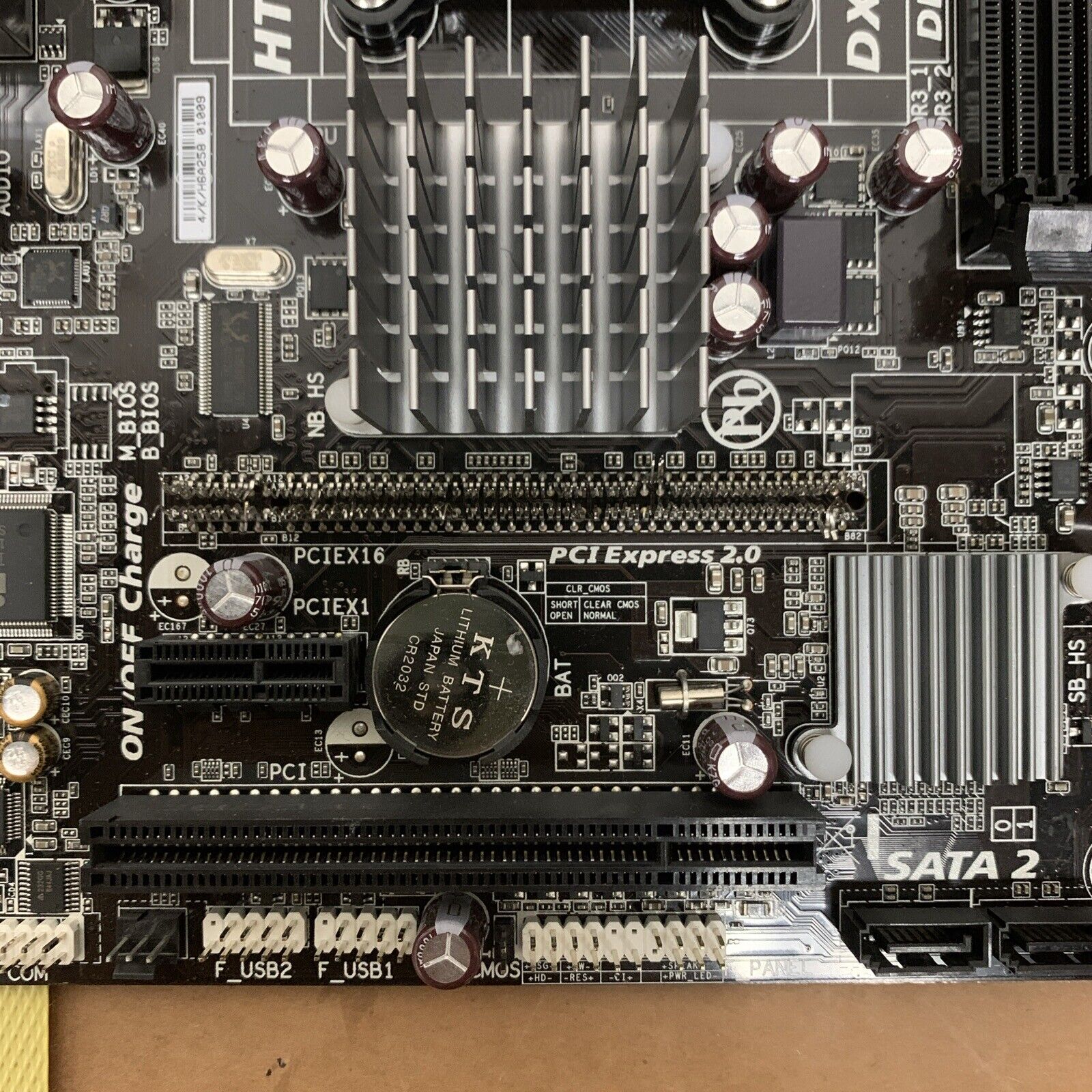 Gigabyte GA-78LMT-S2 760G Micro-ATX AM3+ Desktop Motherboard - BROKEN! FOR PARTS