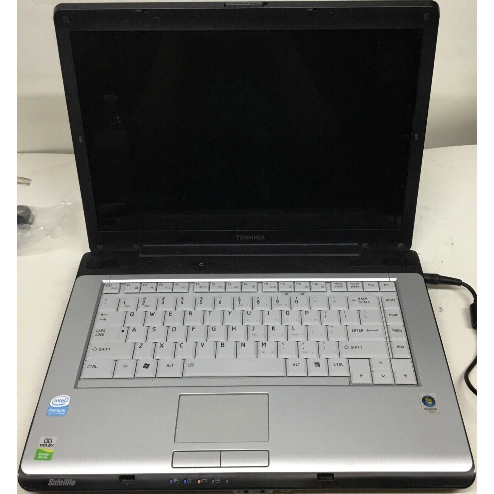 Toshiba Satellite A205-S5809 15" Laptop Intel Core 2 Duo No Adapter (READ DESC)