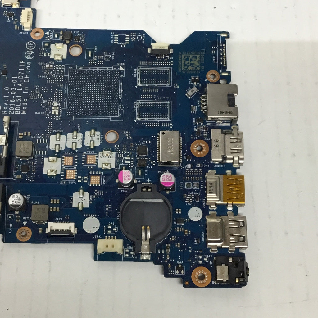 FOR PARTS HP 15-ba030nr 15-ba Series Motherboard w/AMD A8-7410 CPU 854962-601