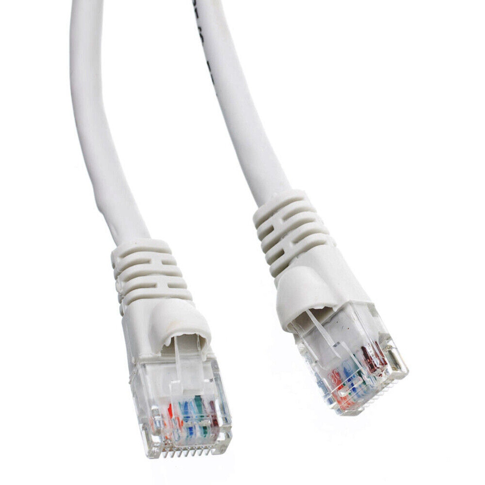 100ft Cat5e Gigabit RJ45 Network Ethernet Cable - Grey - 100 Feet