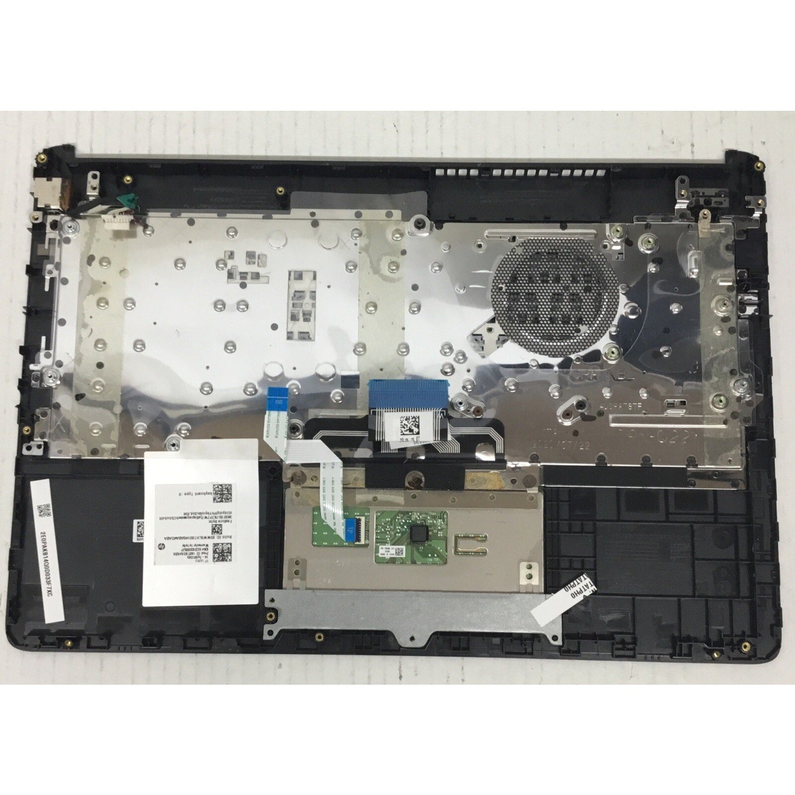 READ DESC HP 14-DQ1059WM 14-FQ Keyboard, Palmrest BLACK M03796-001