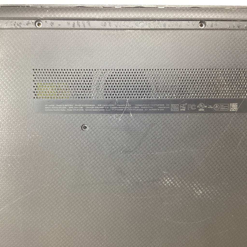 HP 15-db1076nr 15.6" AMD Radeon 8GB RAM 1TB HDD No Screen - For Parts