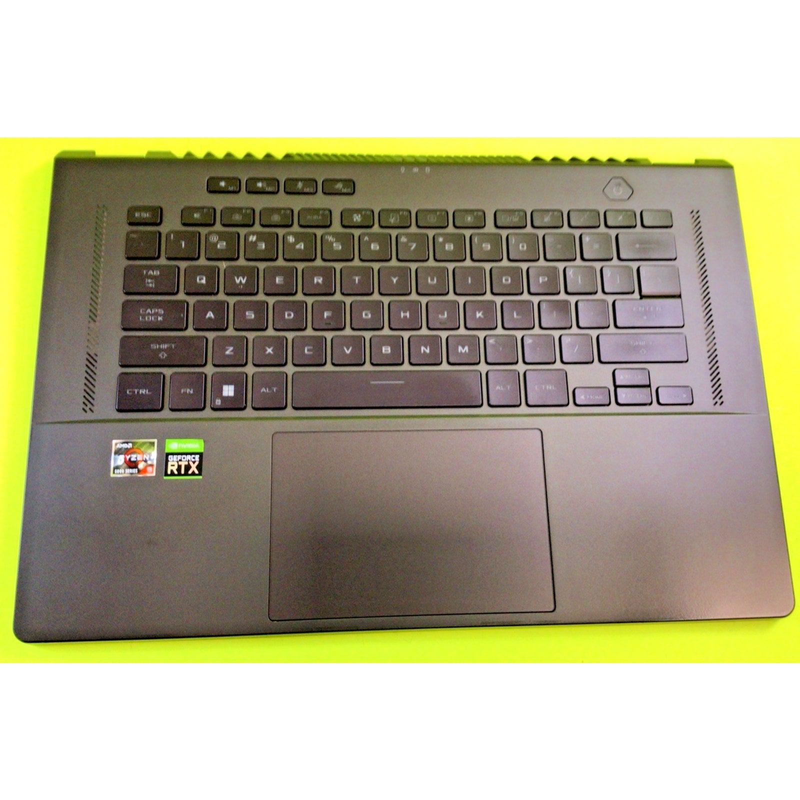 ASUS ROG Zephyrus G15 GA503RM Keyboard Touchpad Palmrest Assembly 33NJPTAJN00