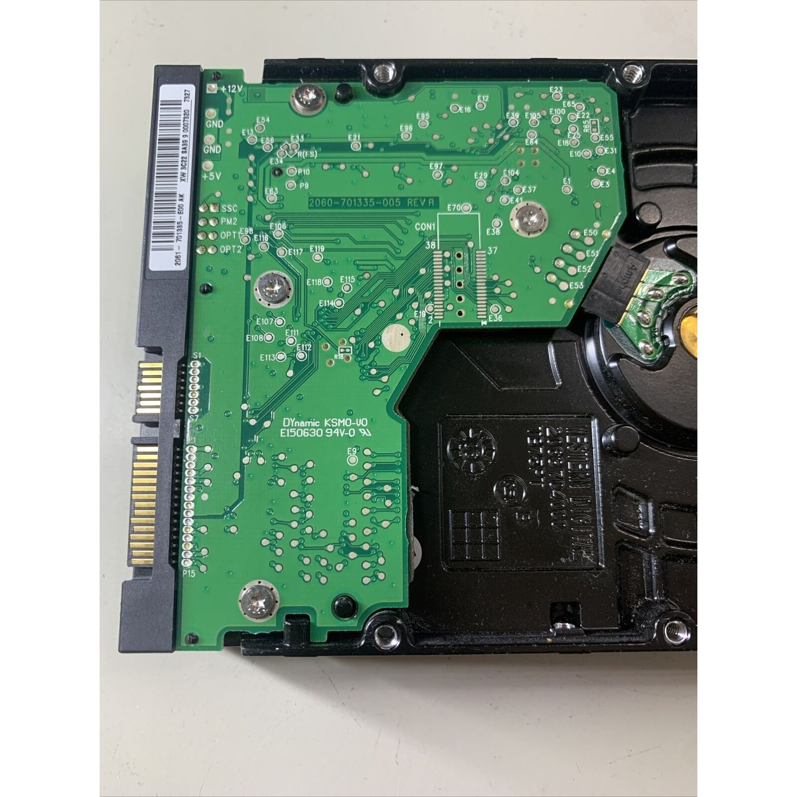 Western Digital WD800JD-22MSA1 80GB Sata HDD W/ Pcb Board 2060-701335-005 Rev A