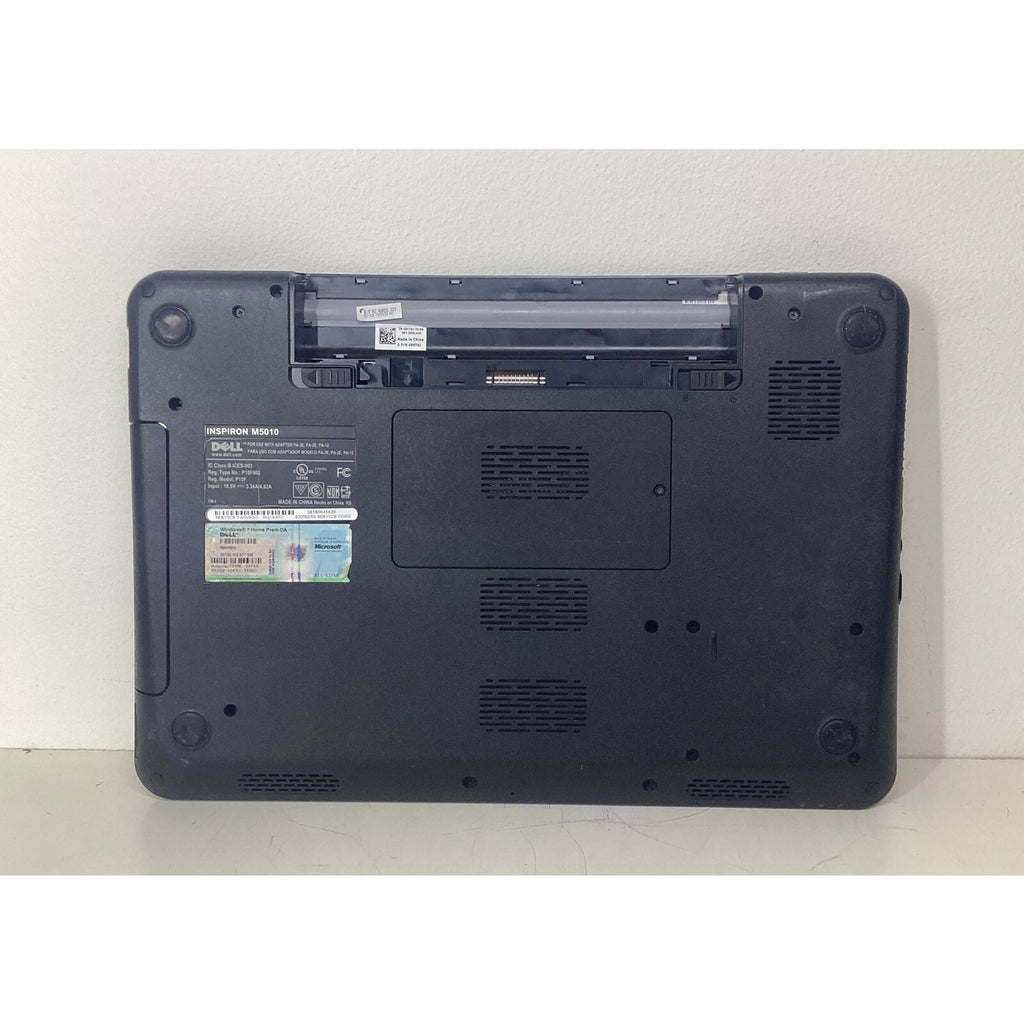 Dell Inspiron M5010 Laptop AMD Vision P10F 3GB RAM No Battery - Parts Only