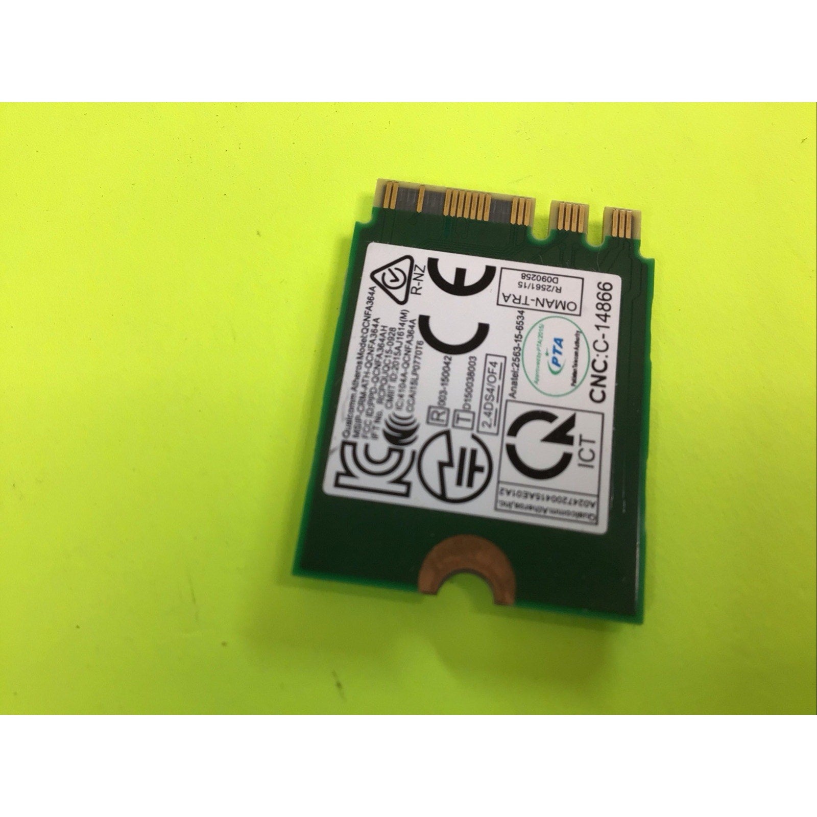 Dell Killer Wireless-AC N1535 WiFi Card + Bluetooth 4.0 M.2 0VM1D6