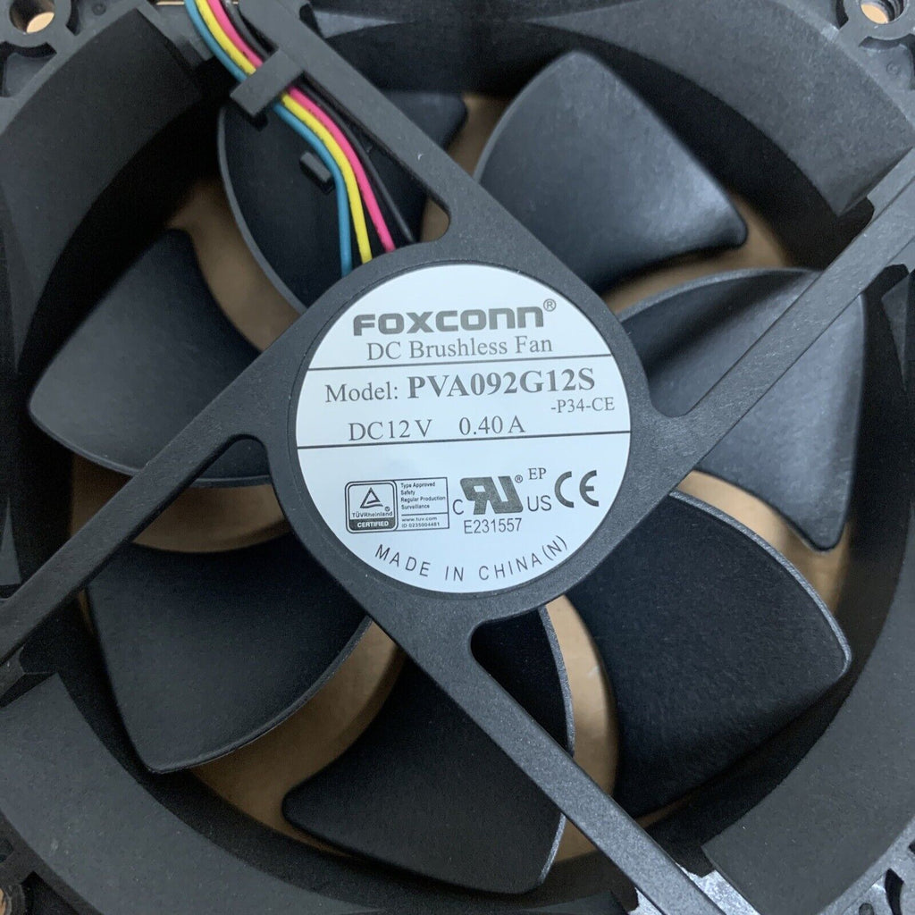 Foxconn PVA092G12S-P34-CE 90x90x25mm Case Cooling Fan For HP Pavilion Computers