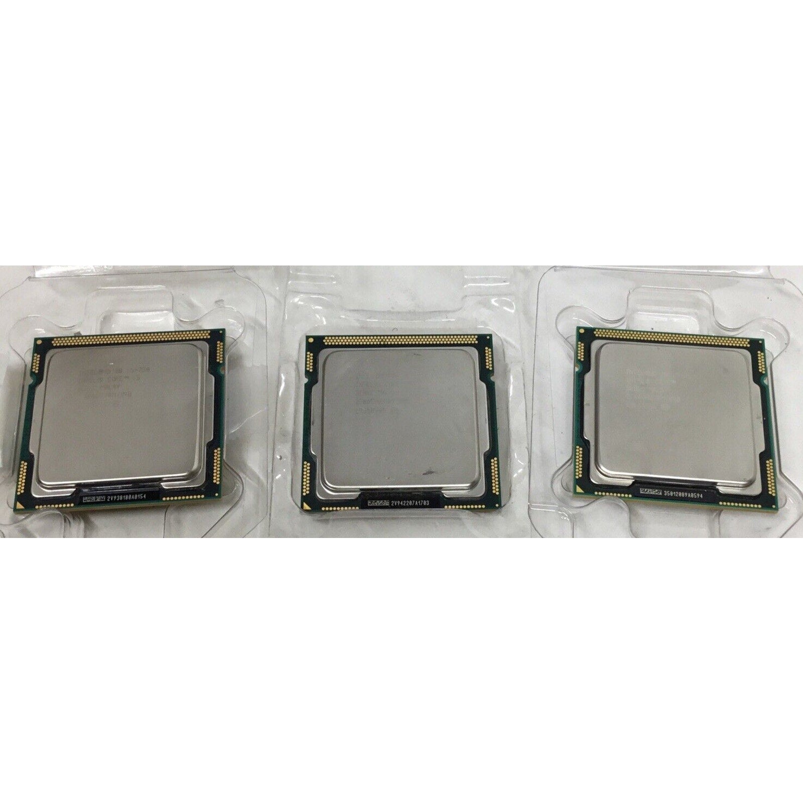 Lot Of 3 Intel Core i5-750 Processor 2.66Ghz/8M/09B