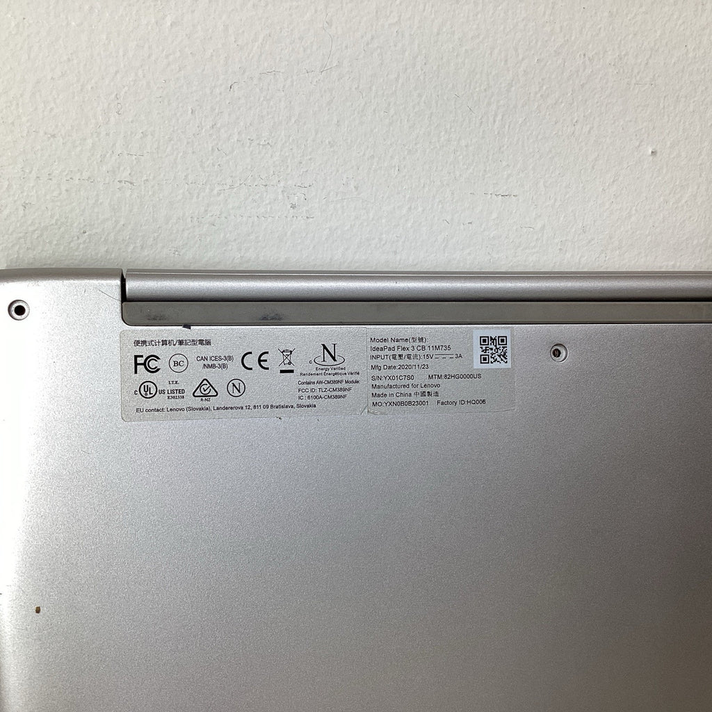 Lenovo Chromebook 82HG0006US 11.6" IdeaPad Flex 3 CB 11M735 - For Parts