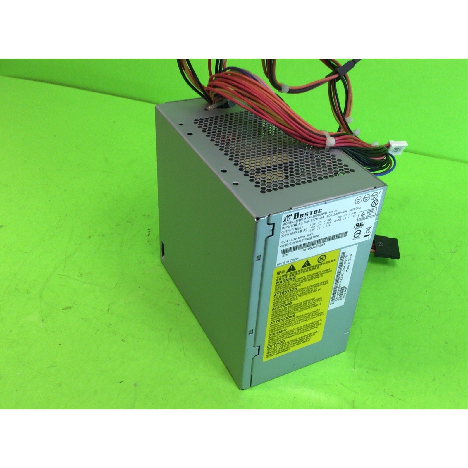 PC Power Supply Bestec ATX0300D5WB 300W