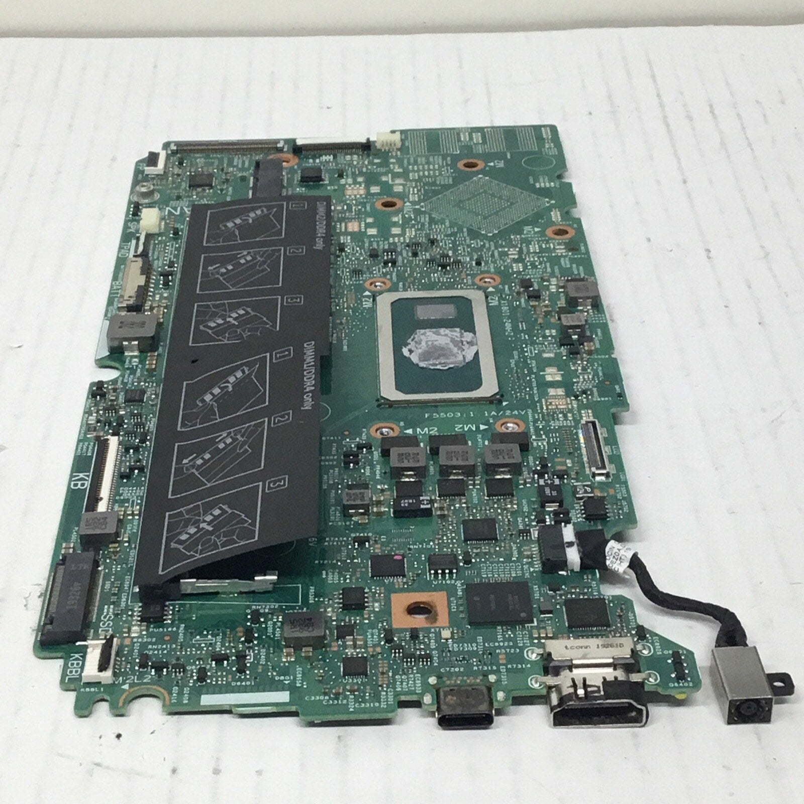 DELL INSPIRION 15 7591 LAPTOP INTEL MOTHERBOARD I5-10210U D0JY6 0D0JY6