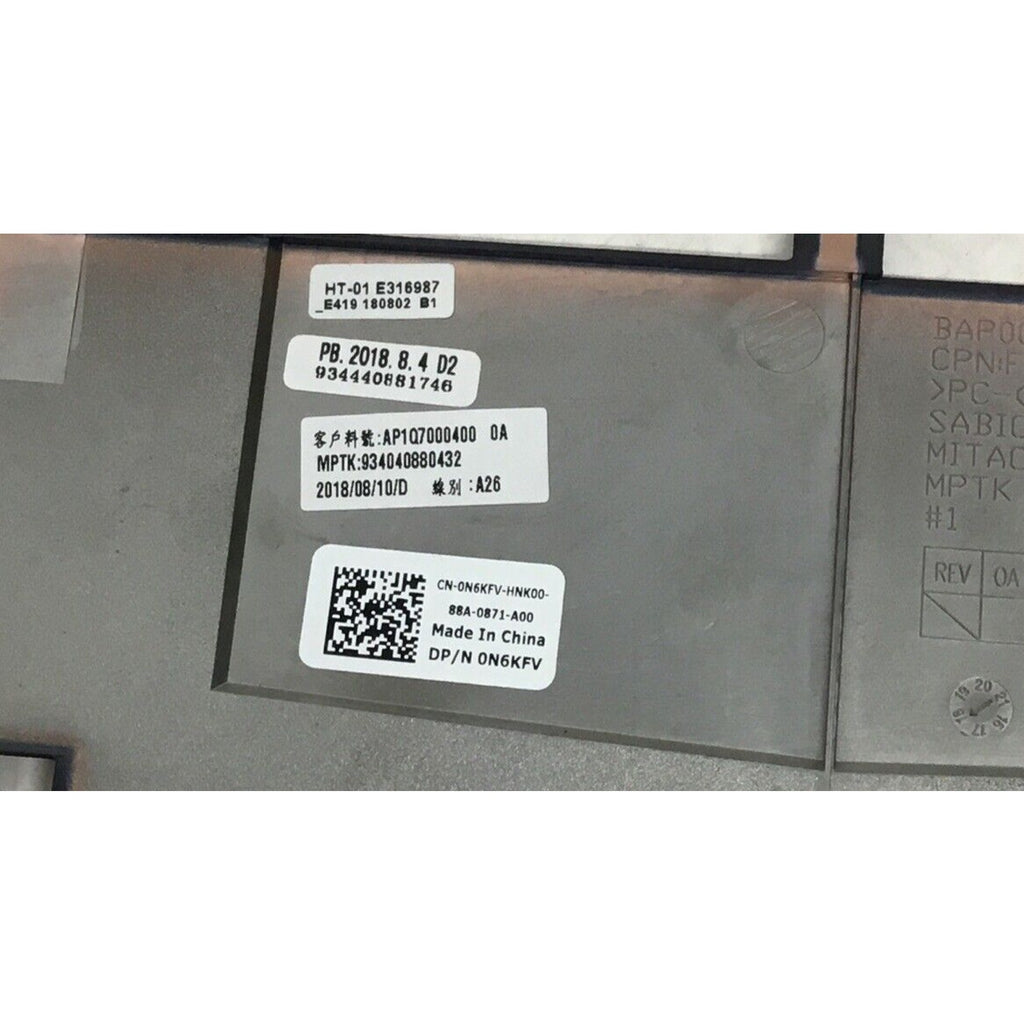 OEM DELL ALIENWARE M15 R3 SERIES LAPTOP BLACK BOTTOM BASE COVER 01PF9 001PF9 B