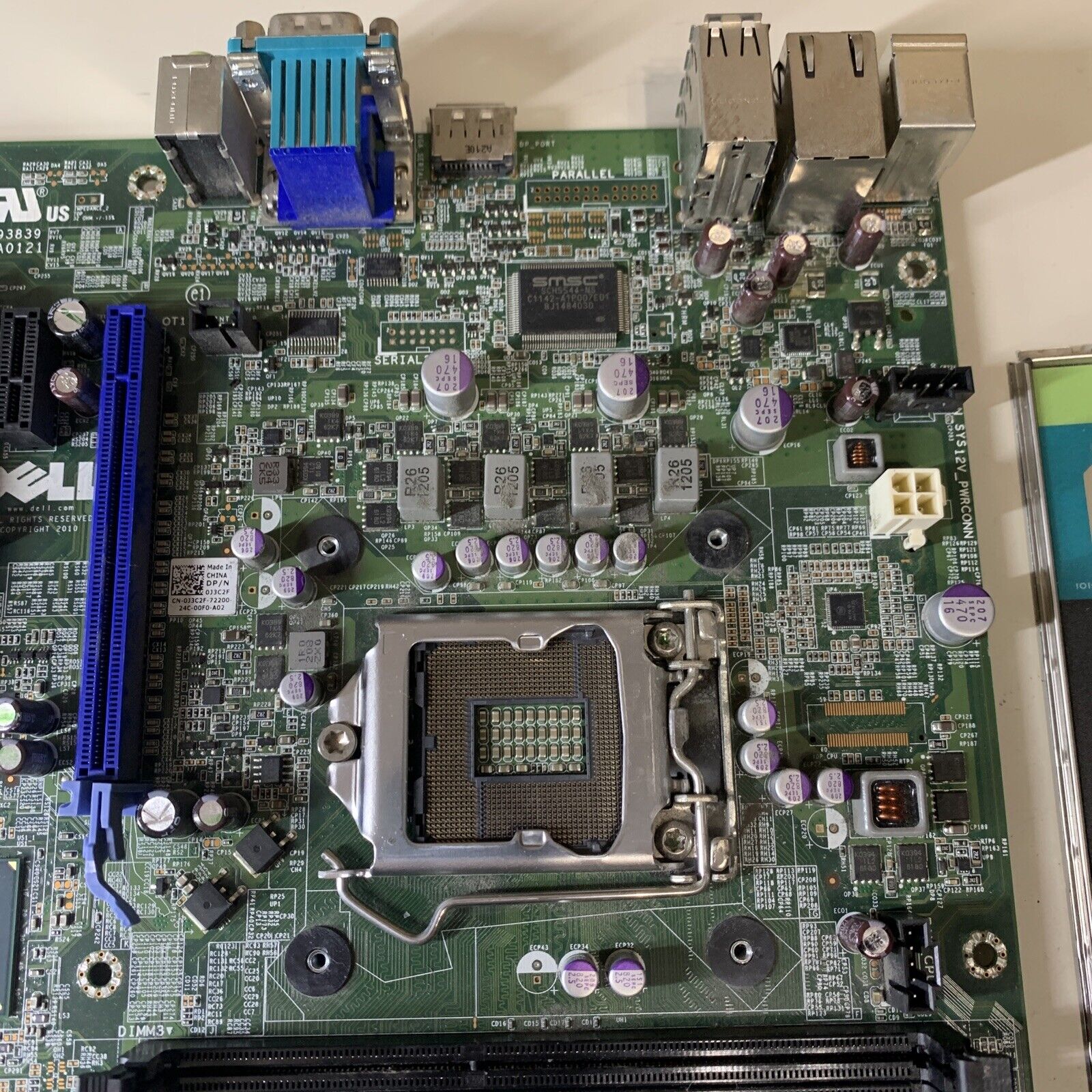 Dell 0J3C2F Optiplex 790 Tower Desktop LGA1155 Motherboard with IO Shield TESTED