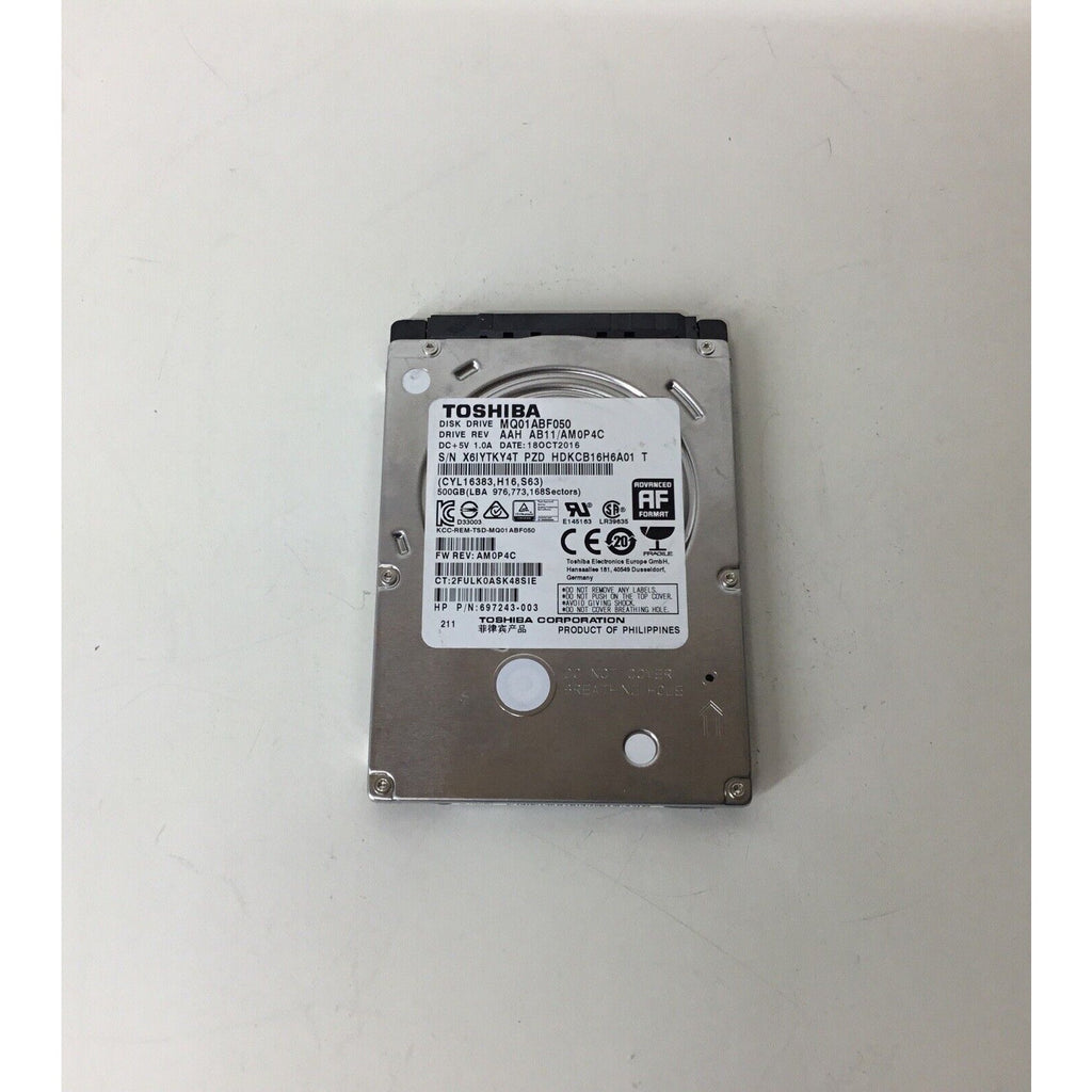 Toshiba MQ01ABF050 HDD Hard Drive 500GB 5400RPM
