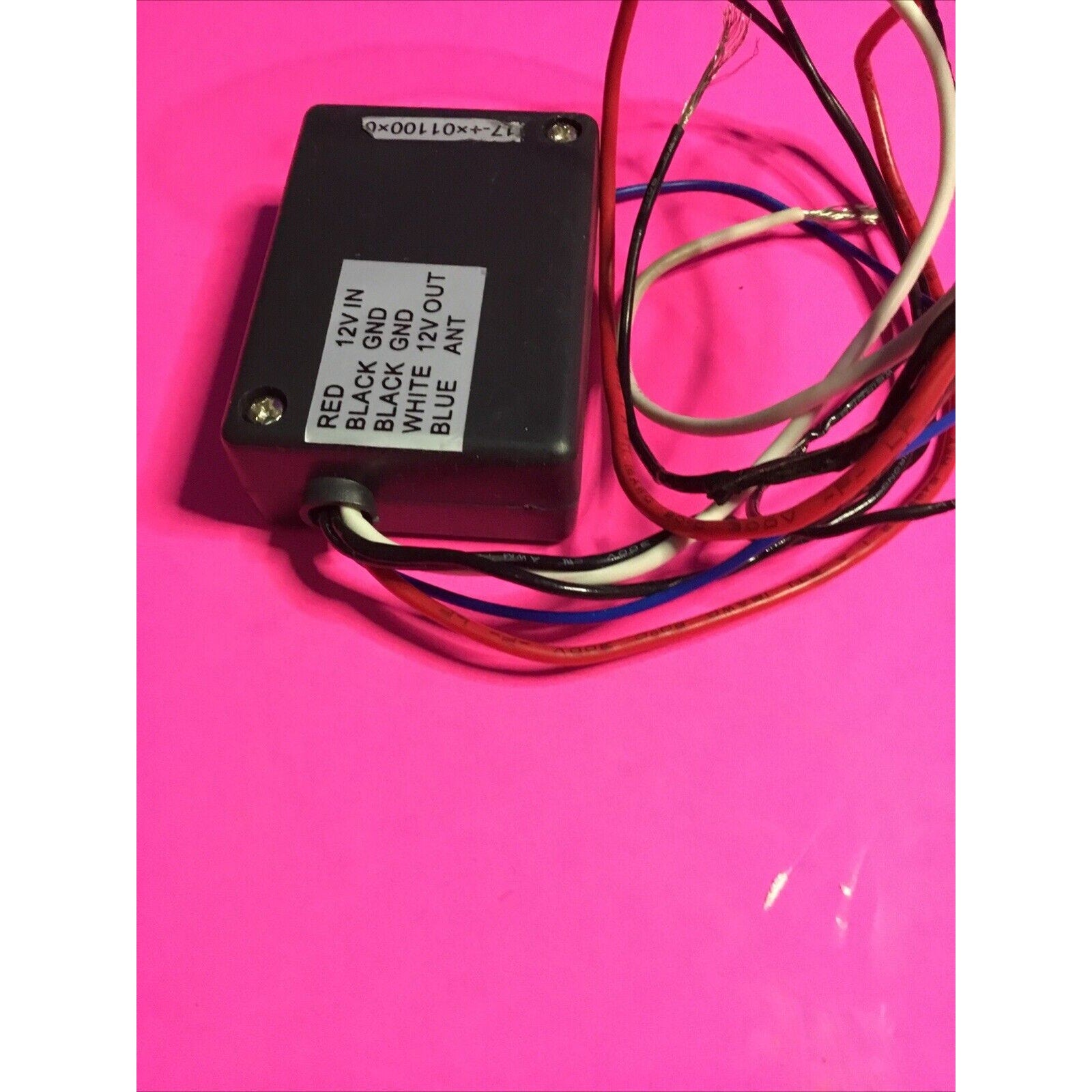 12v 15A 2 channels on off dry contact wireless relay remote control switch