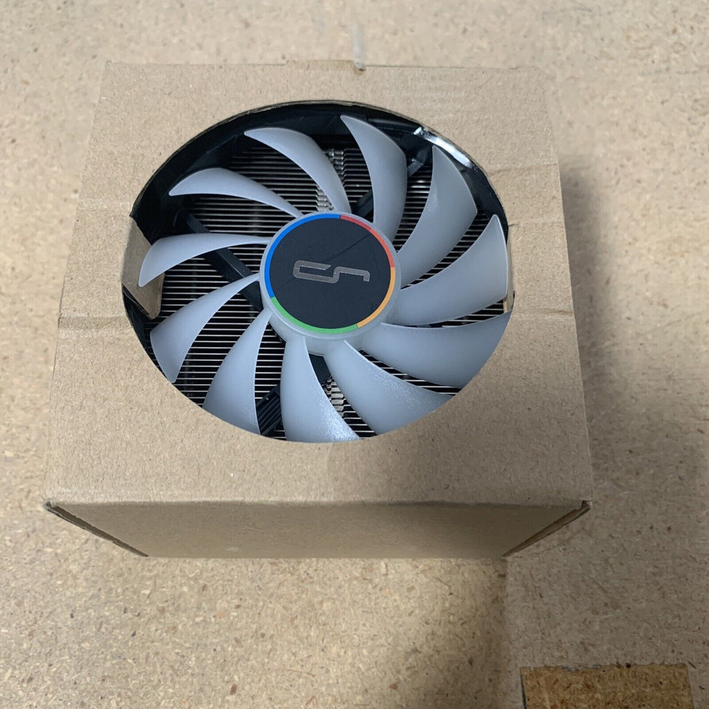 Cryorig C7 RGB Mini-Top-Flow CPU Cooler - Low Height - Brown Box