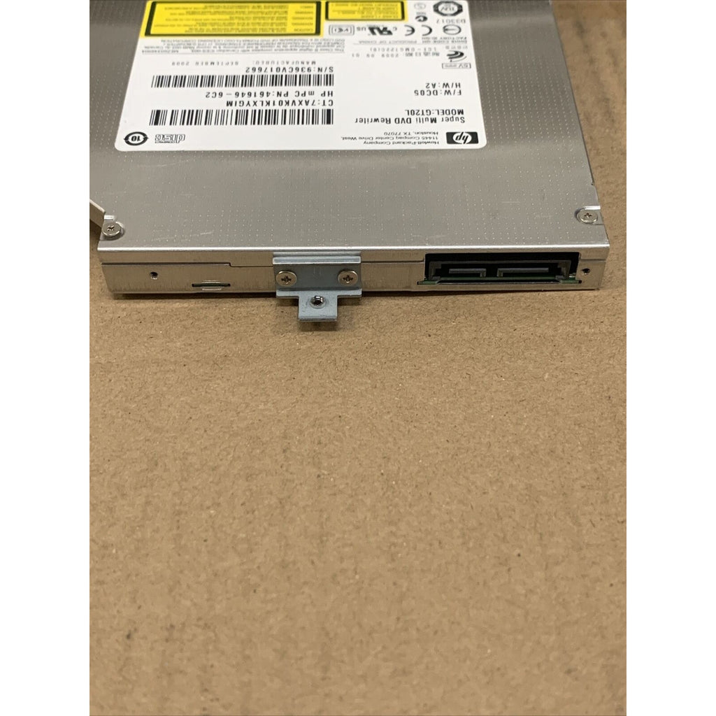 HP Pavilion DV4 DVD-RW GT20L DVD Rewriter No Bezel 486262-001 461646-6C2