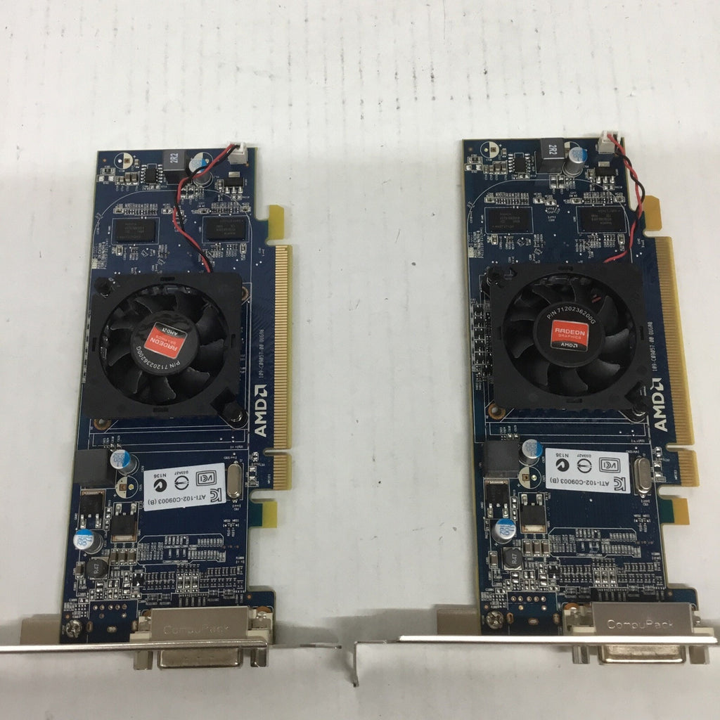 Lot( 2 ) Dell 0XF27T AMD Radeon HD5450 512MB DMS-59 PCIe Video Graphics Card
