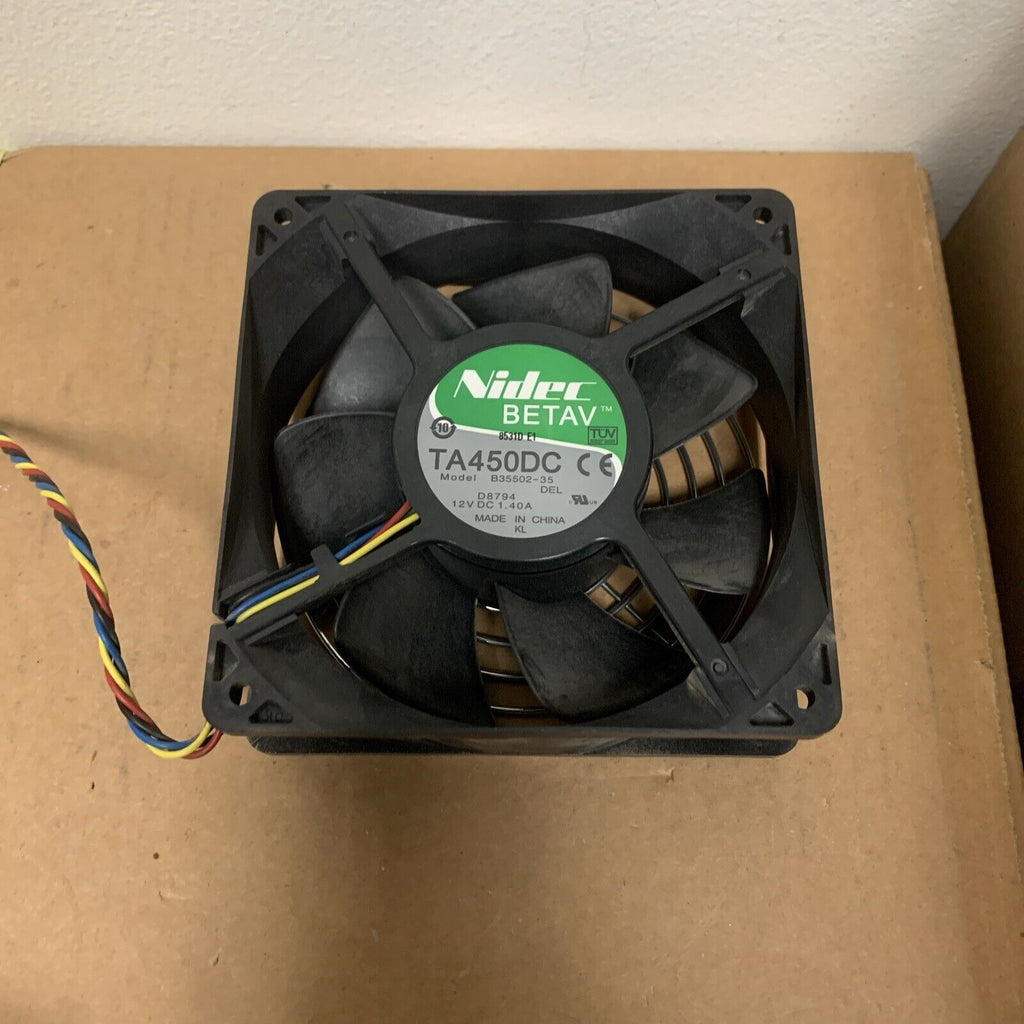 Nidec Betav 12V Cooling fan TA450DC B35502-35 CN-0F406N 0D8794 0YC654