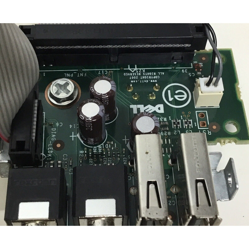 Dell Genuine OptiPlex 755 SFF USB/Audio Panel W/ Cables XW055 0XW055 L-P