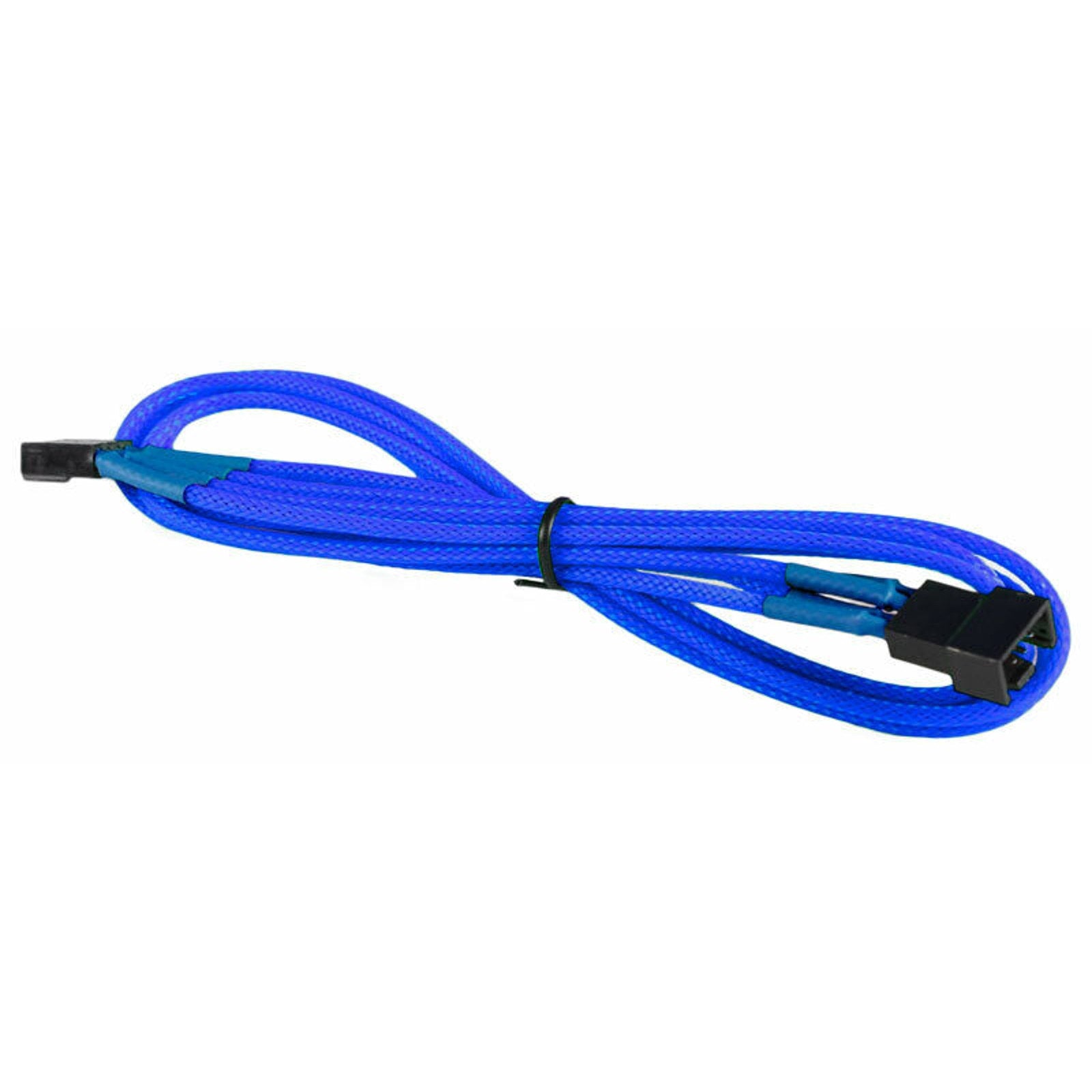 12" PWM Fan Power Extension Cable - 4-pin TX4 - Male/Female - Blue
