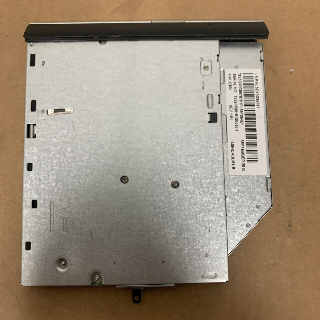GENUINE Lenovo IdeaPad UJ8HC DVDRW Drive PN: 5DX0G86787 w/ Bezel PN: AP1BJ000500