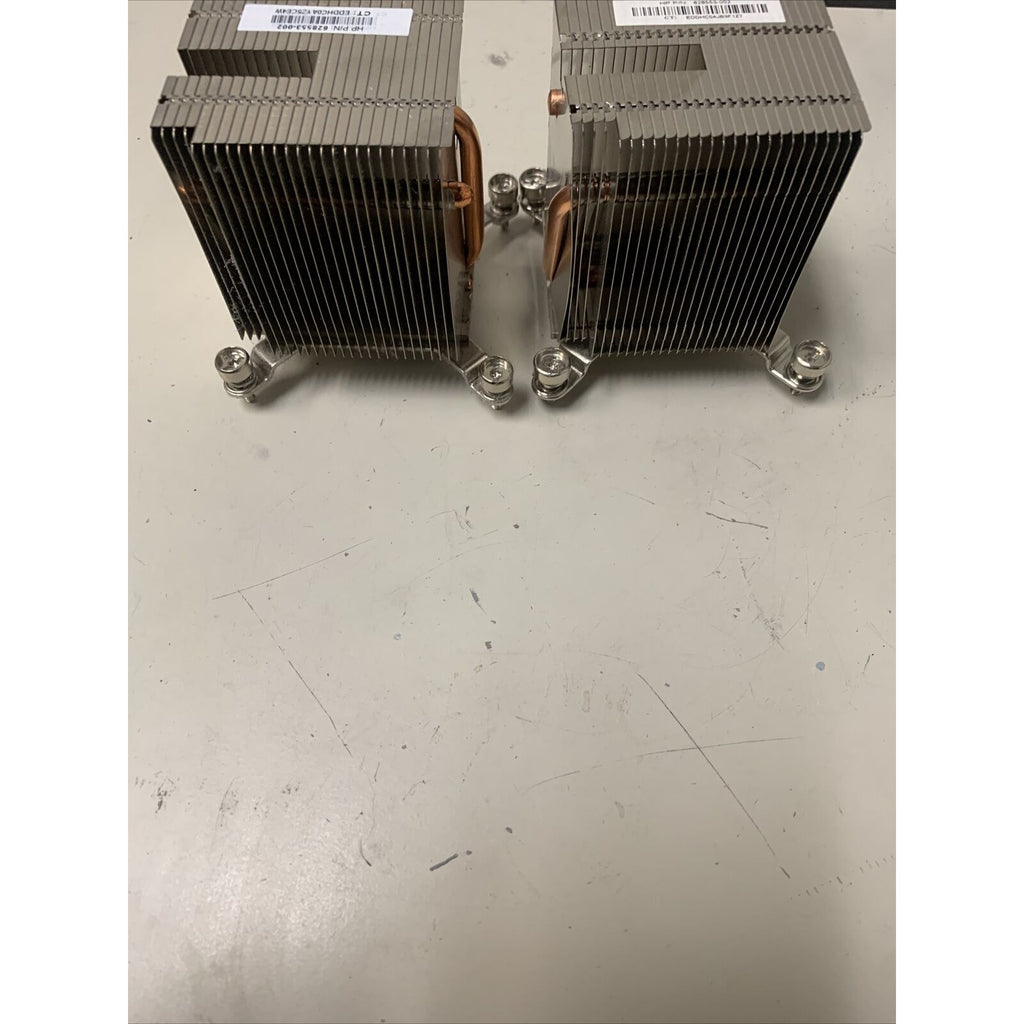 Lot of 2 - HP Compaq 6300 Pro SFF Desktop LGA1155 CPU Heatsink - 628553-002