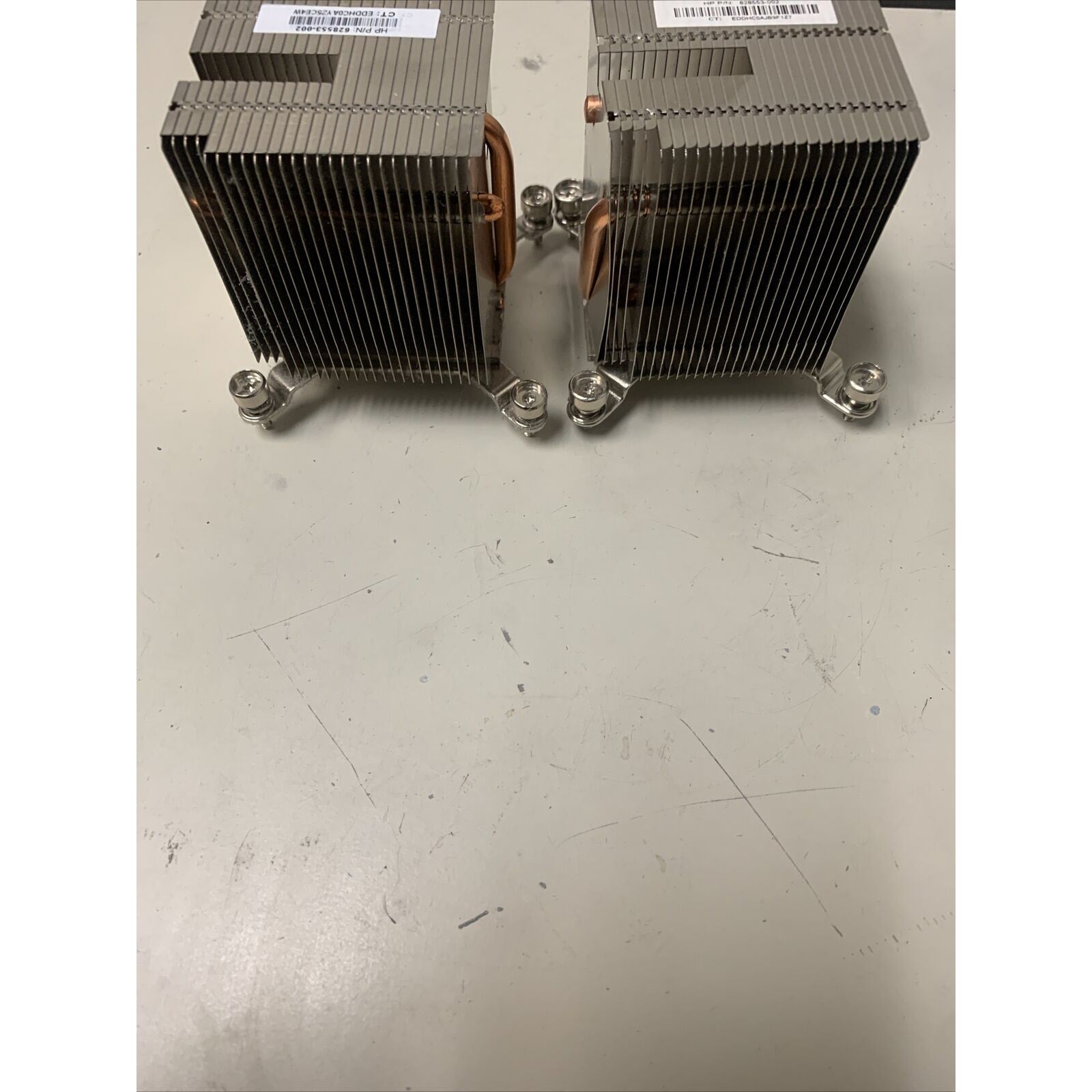 Lot of 2 - HP Compaq 6300 Pro SFF Desktop LGA1155 CPU Heatsink - 628553-002