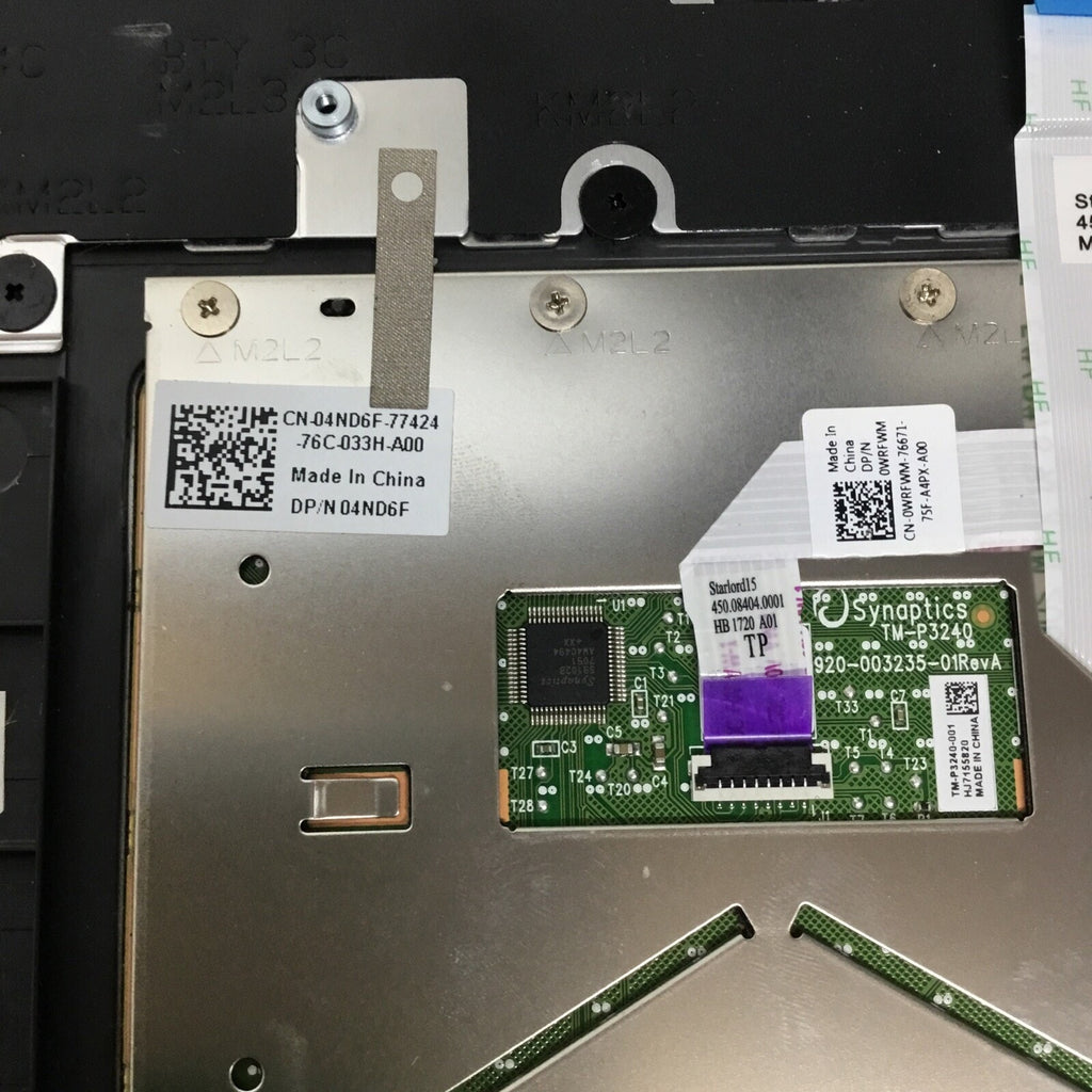 Dell Inspiron 15 7579 Palmrest Touchpad Backlit Keyboard FMN46 DW7JG