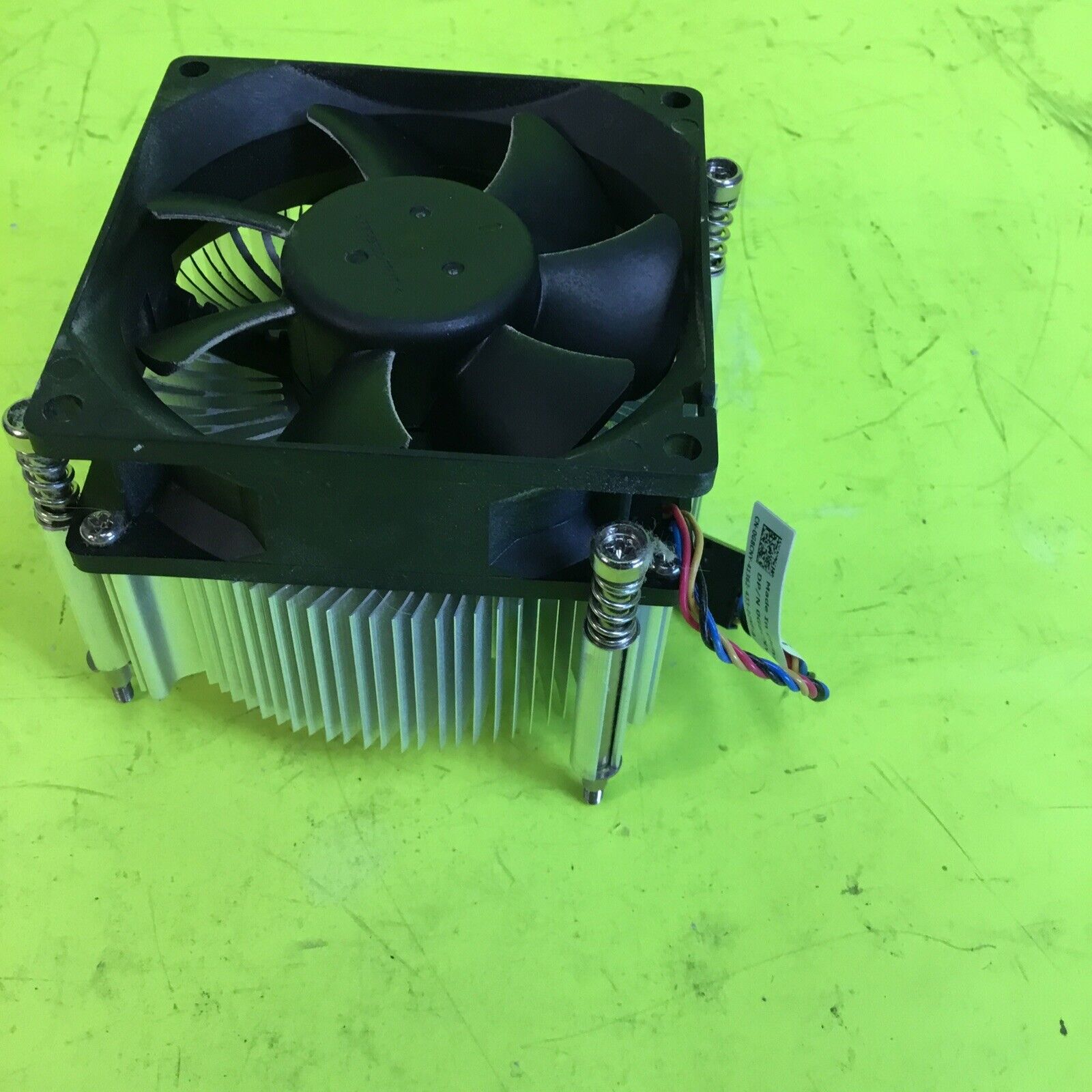 Dell 89R8J 9FCCP FOXCONN PVA080G12H 12V .60A 5-pin CPU Cooling Fan