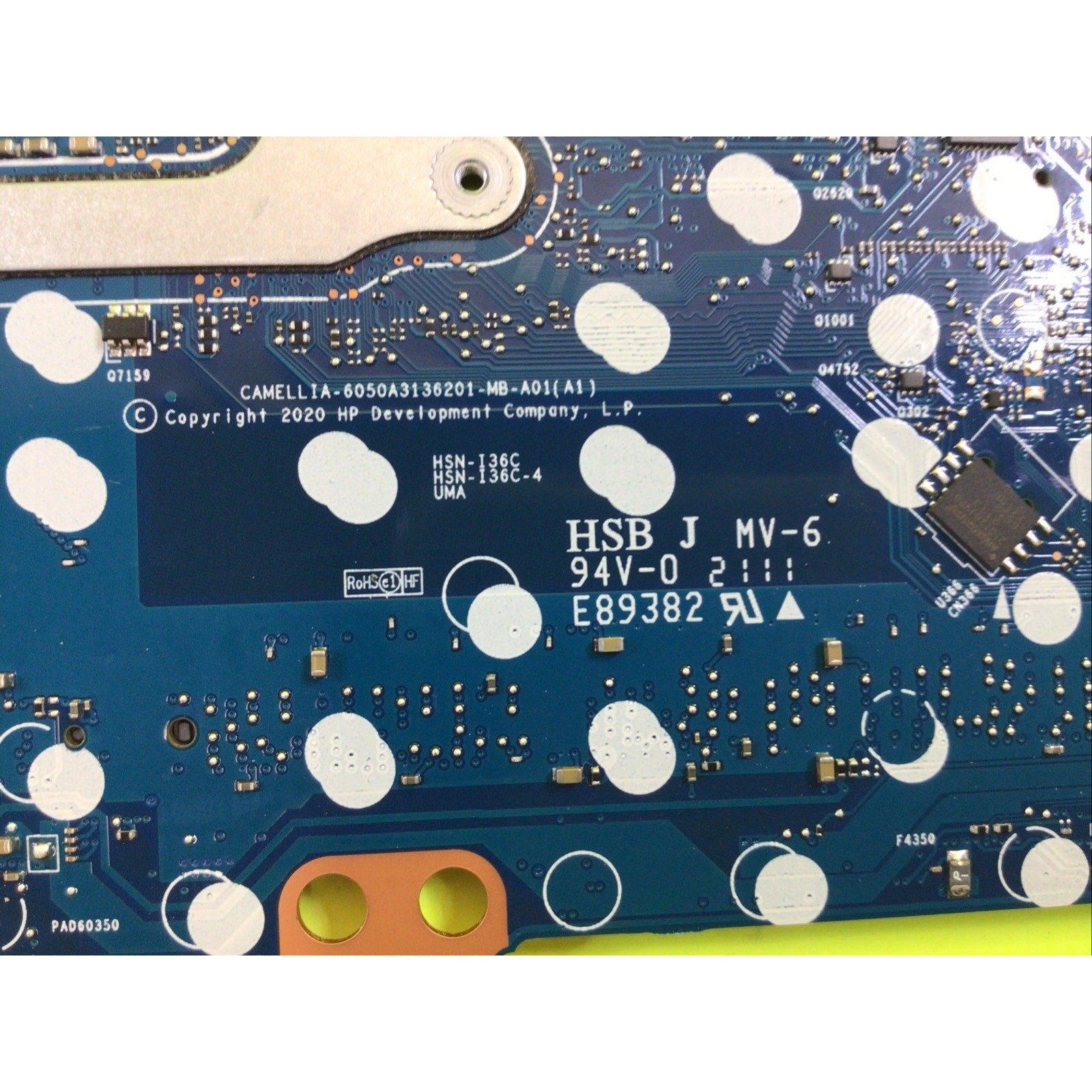 HP EliteBook 840 G7 Core i7-10610U Motherboard M08561-601 FOR PARTS or REPAIR