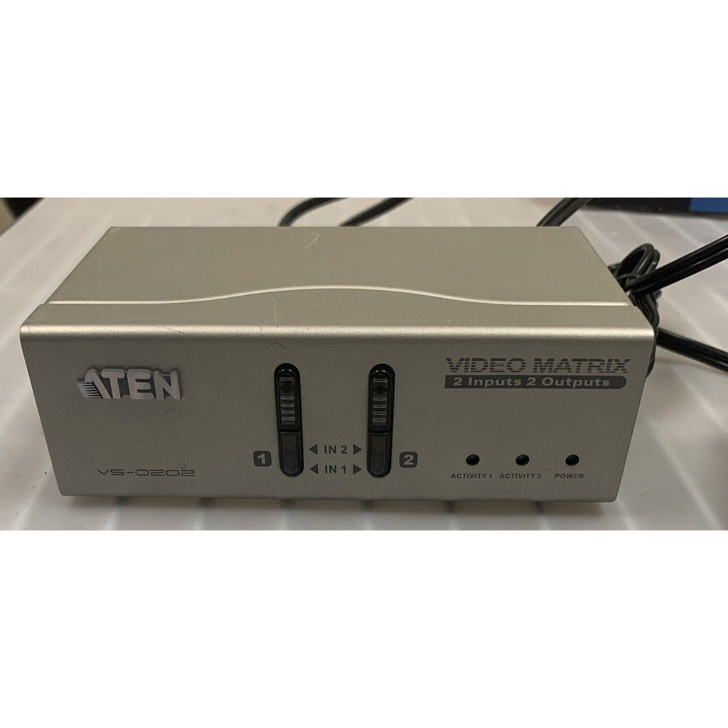 ATEN Video Matrix (VS0202) 2x2 VGA/Audio Switch - VS-0202