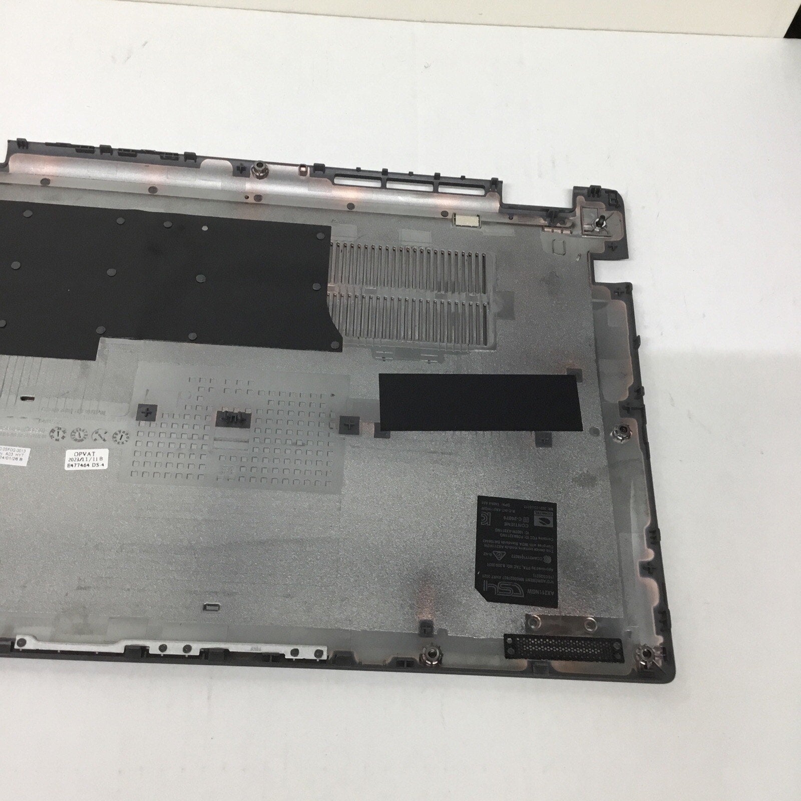 Dell Latitude 3440 Bottom Case Cover D Case Shell, Color Black P/N : 0WXWMM