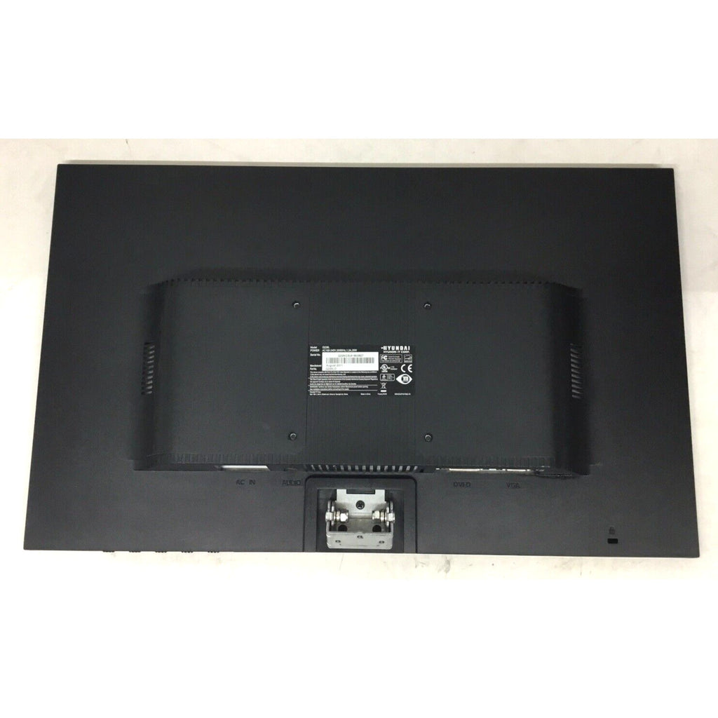 READ Lot 2x Hyundai Q226L 22" 1080p LED Monitors VGA DVI-D Black No Stand