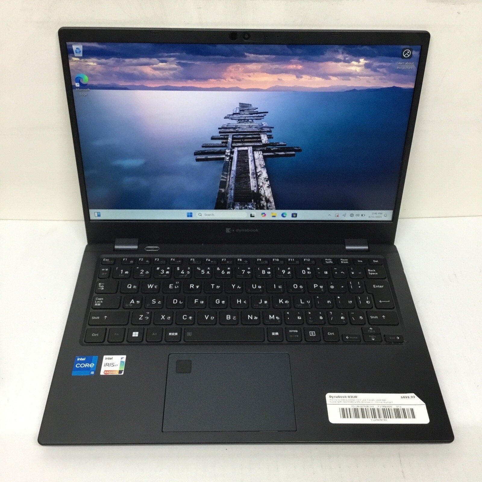 Dynabook G83/LW Laptop Windows 11 i5-1334u 16GB Ram 512GB NVME Chinese Keyboard
