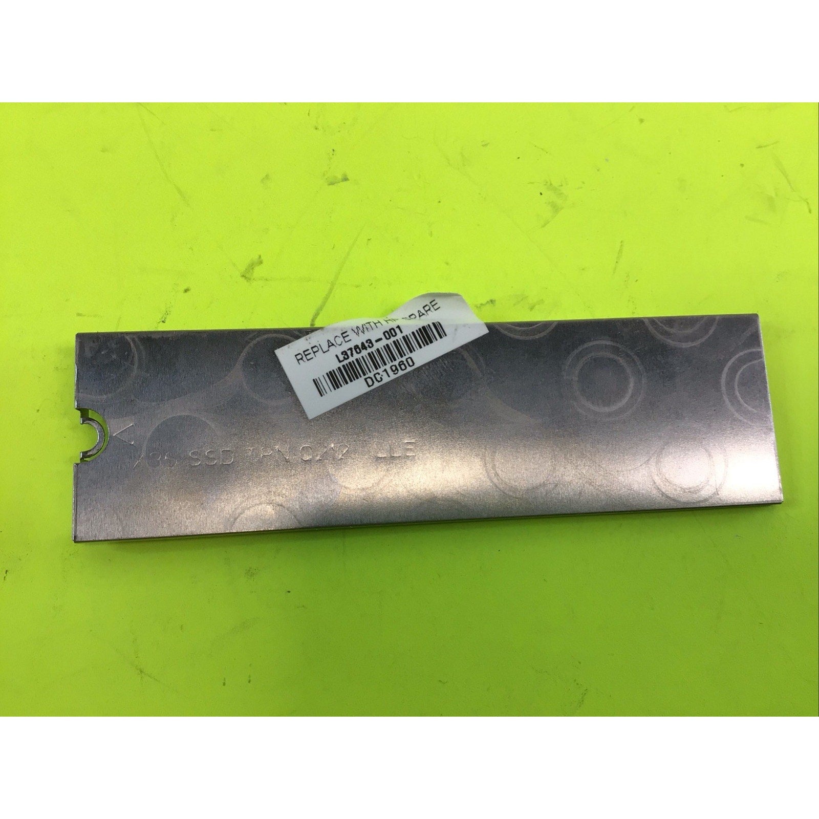 HP Spectre X360 13-AP0013DX SSD Shield P/N: L37643-001
