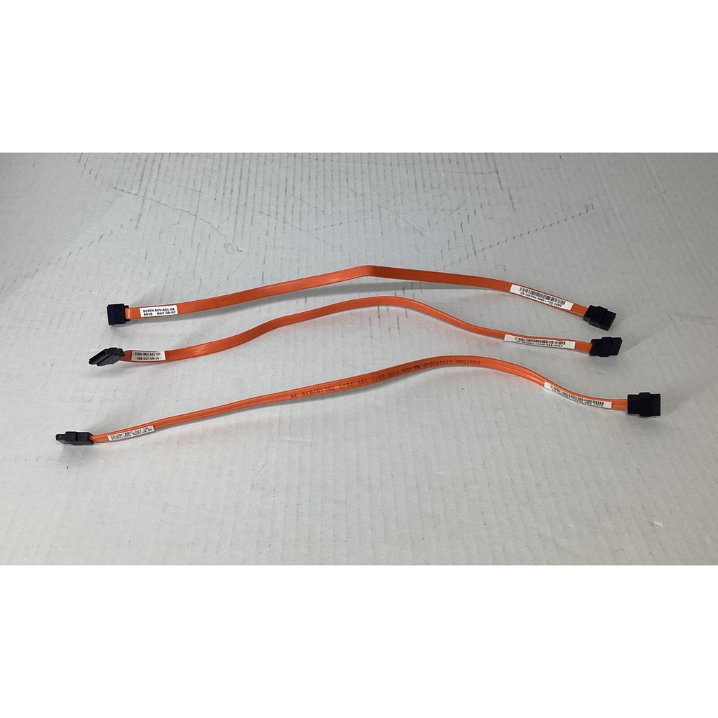 Lot of 3 Dell DC094 0DC094 SATA HDD CD DVD Data Straight to Straight End Cable