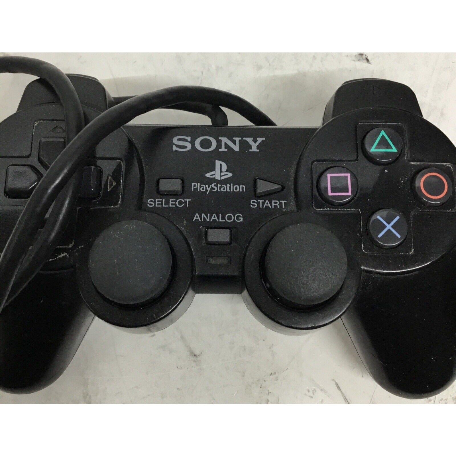 Sony PS2 BLACK Wired Controller OEM DualShock PlayStation 2