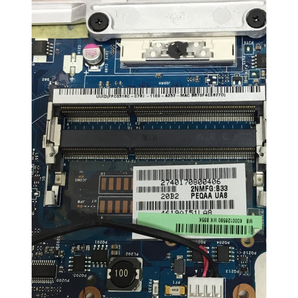 For Parts TOSHIBA Satellite P755-S5120 Motherboard LA-6832P W/Heatsink & CPU