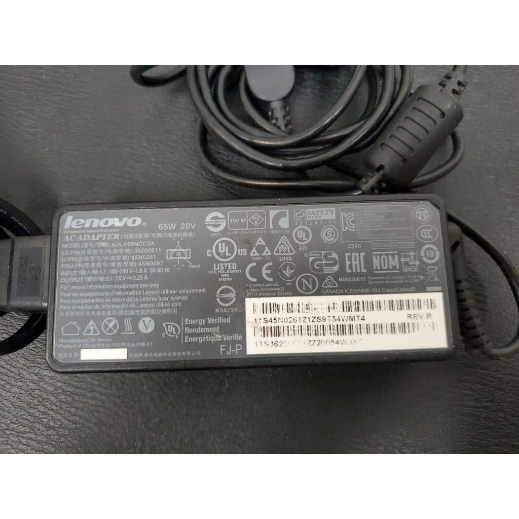 Lenovo Original 65W 20 V Genuine ADLX65NCC3A AC adapter 20 V 3.25 A