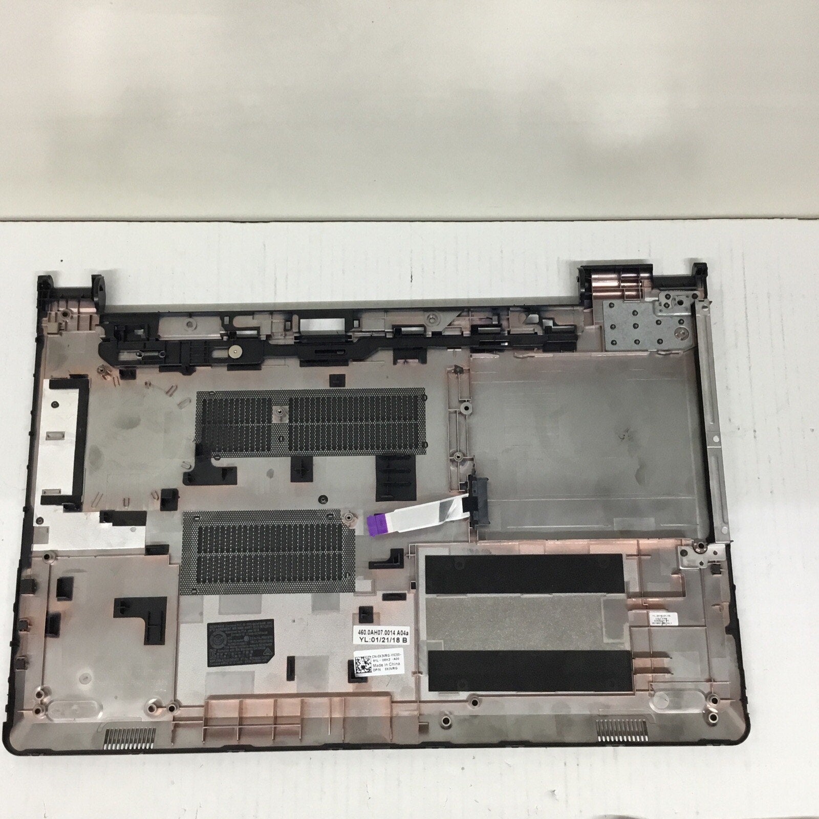 OEM Dell Inspiron 15-3000 3567 3565 3561 Black Bottom Case Cover 0X3VRG X3VRG